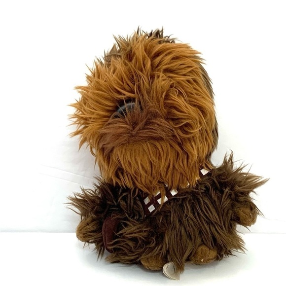 Star Wars 8" Talking Blue Eyes Chewbacca Plush WORKS Underground Toys Disney - Picture 1 of 5